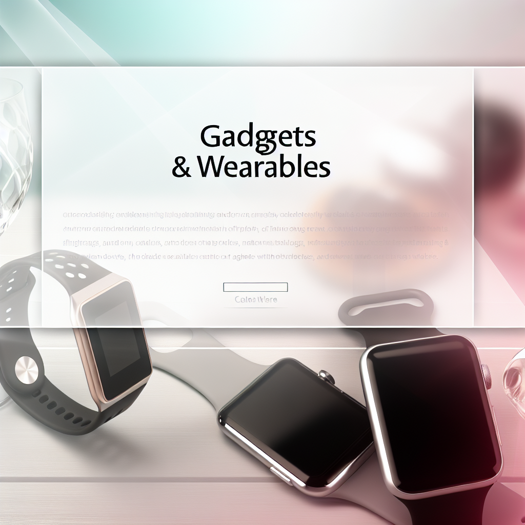 Gadgets og Wearables: Hvordan Teknologi Forvandler Vores Hverdag