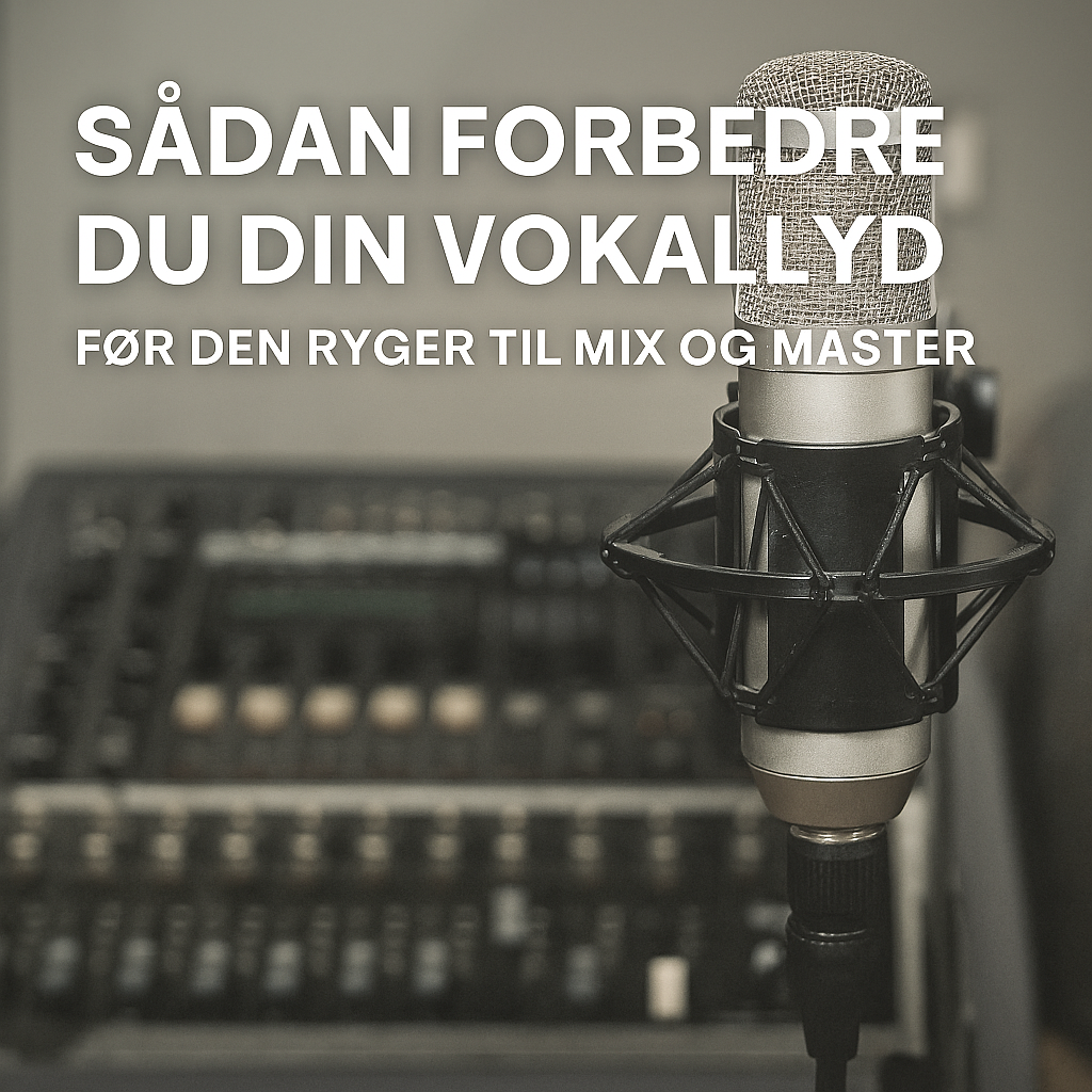 Sådan forbedrer du din vokallyd – før den ryger til mix og master